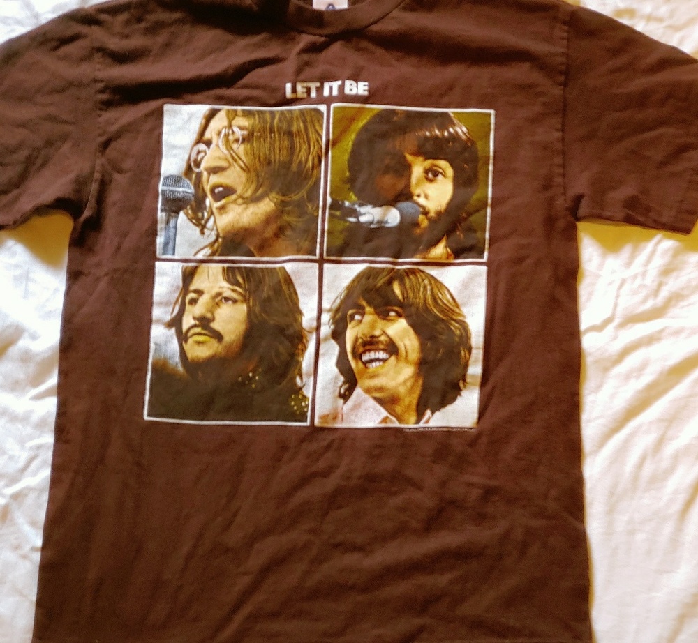 NWOT Beatles "Let It Be" Fan T-Shirt M